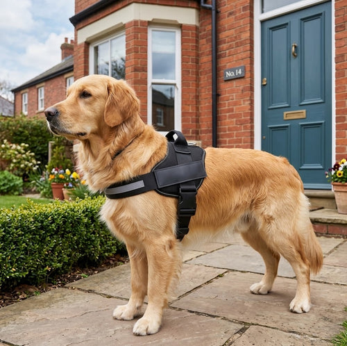 PawSteady No-Pull Dog Harness – Reflective & Adjustable